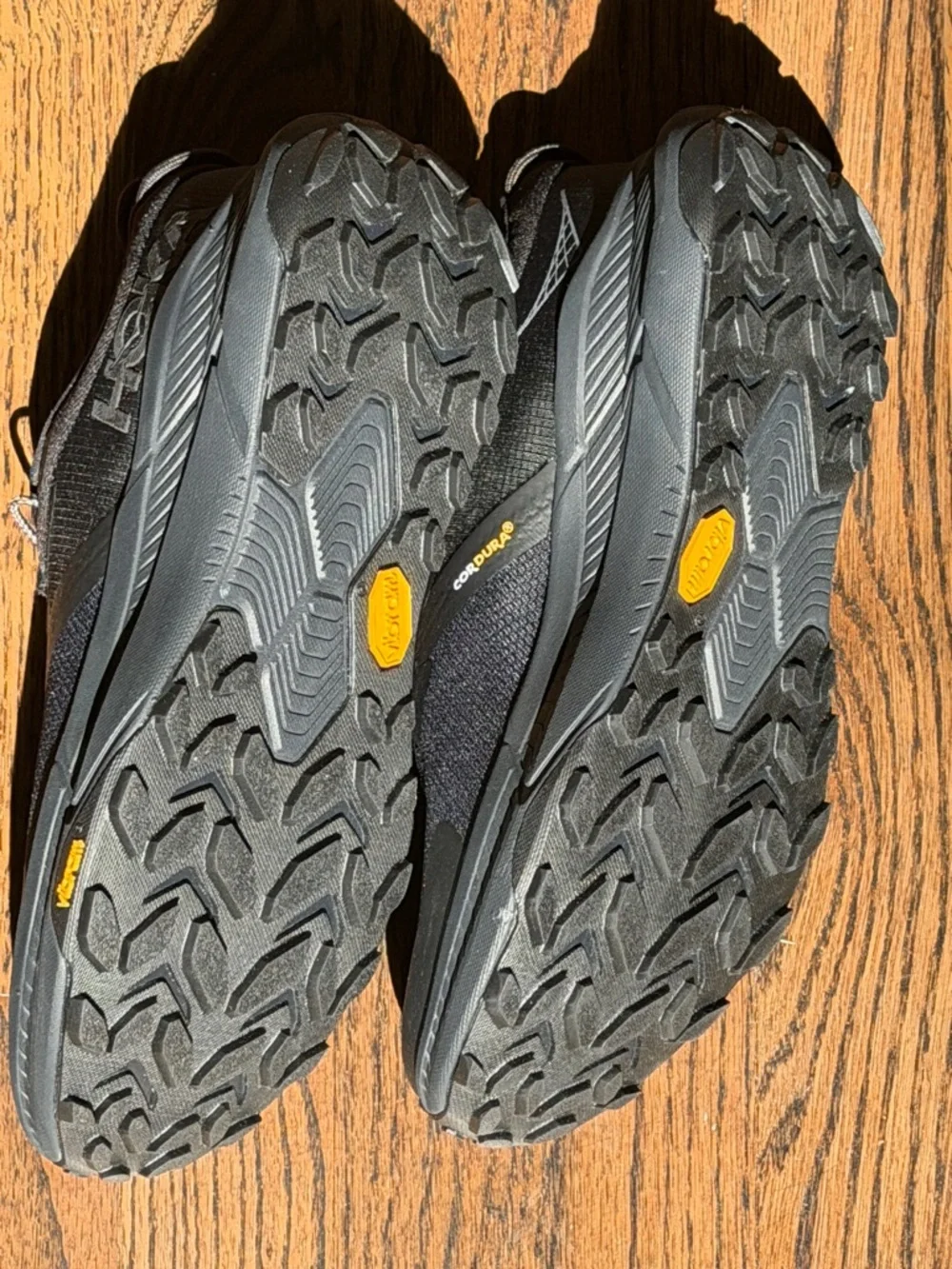 Hoka Women's Transport GTX Trail Shoe - Black - Picture 6 of 7
